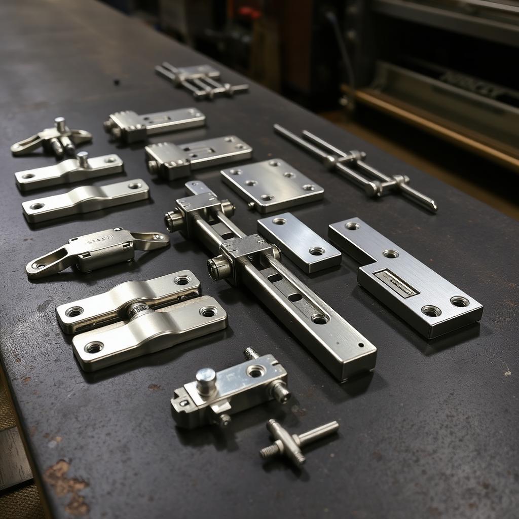 Coach Door Hinges, Latches & Hardware — Loco, Mild Steel · Stainless Steel by VEEPEE Engineers
