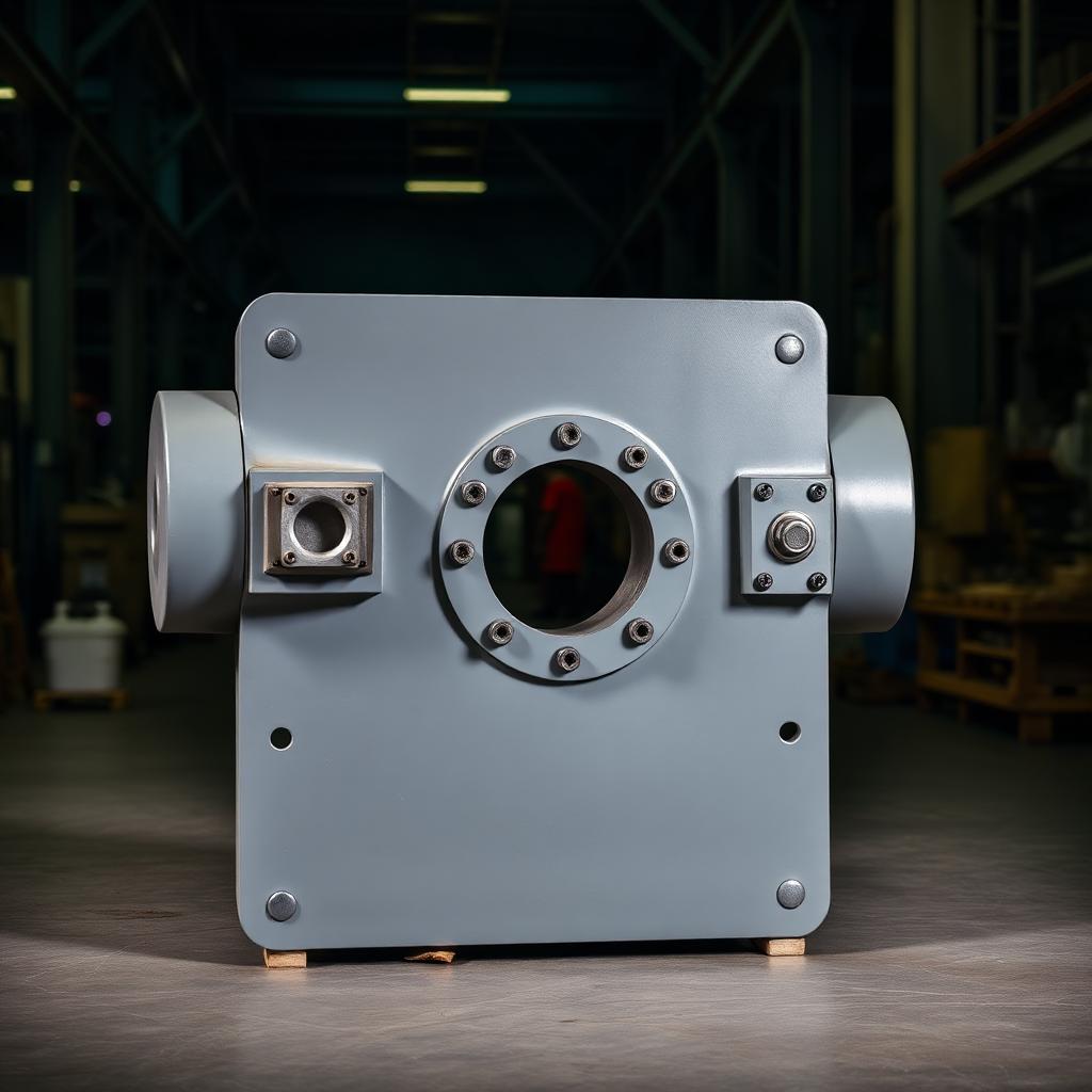 Traction Motor Mounting Bracket — Loco, Mild Steel · Machined Mating Faces by VEEPEE Engineers