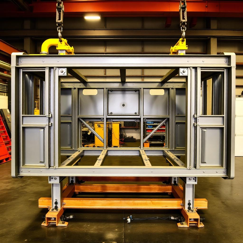 Railway Underframe & Sub-Assembly Fabrication — Loco, Structural Steel · Certified Welders by VEEPEE Engineers