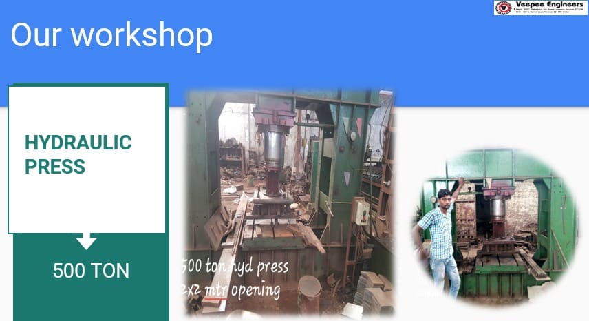 500-Ton Industrial Hydraulic Press