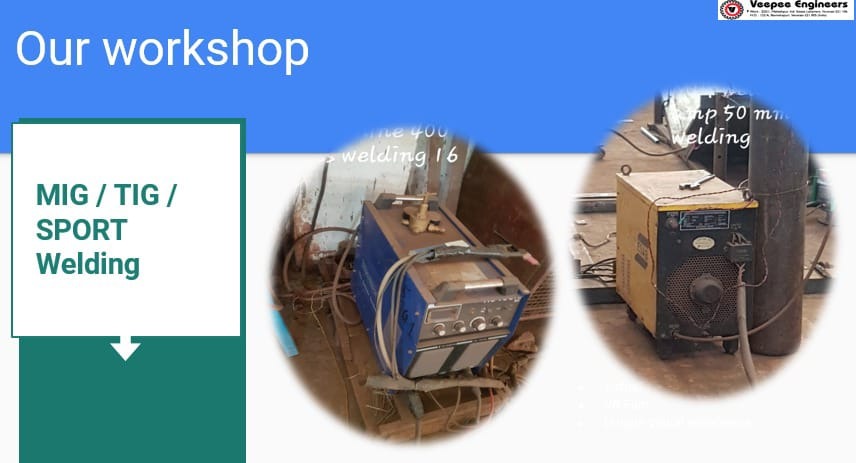 Advanced MIG/TIG/Spot Welding Services