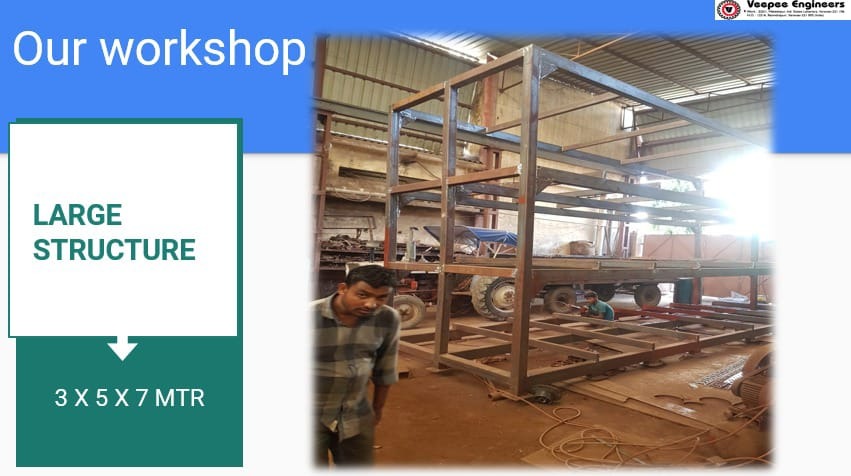 Custom Structural Fabrication - Large Industrial Module