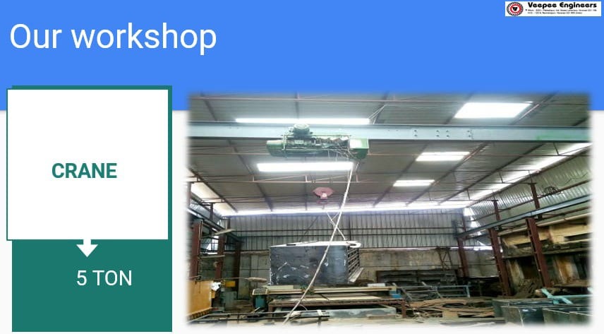 5 Ton Overhead Traveling Crane