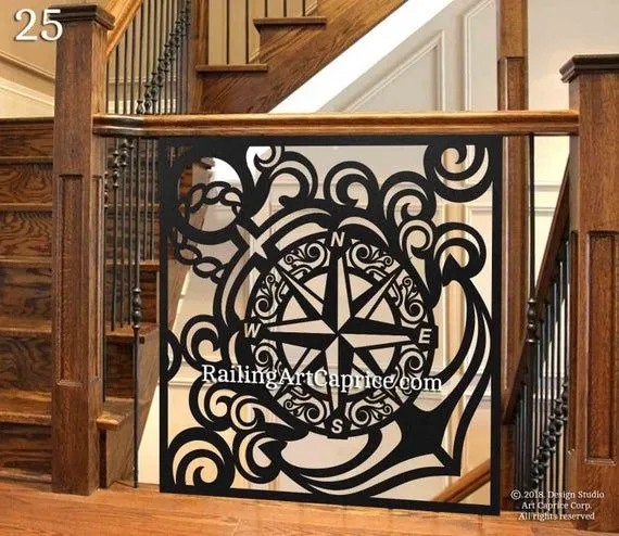 Interlocking Geometric Pattern Jaali Screen — Jaalis & Partitions, Mild Steel by VEEPEE Engineers