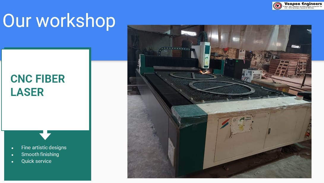 Precision CNC Fiber Laser Cutting Service