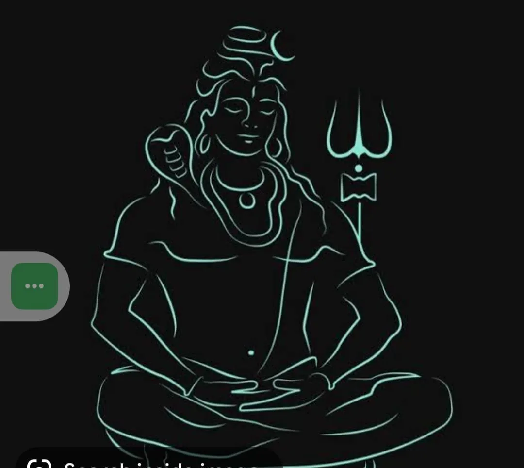Divine Meditating Shiva Laser-Cut Silhouette